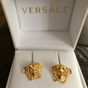 SOLD Medusa Head Stud Earrings